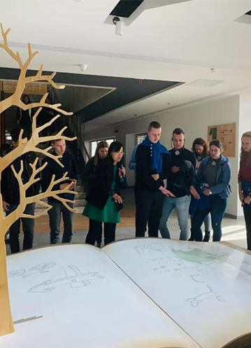 森鹰窗业迎来荷兰应用技术大学到厂参观，畅谈合作前景